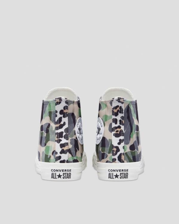 Converse Chuck Taylor Archive Print Visoke Superge Maskirni Vzorec | CV-692DMQ