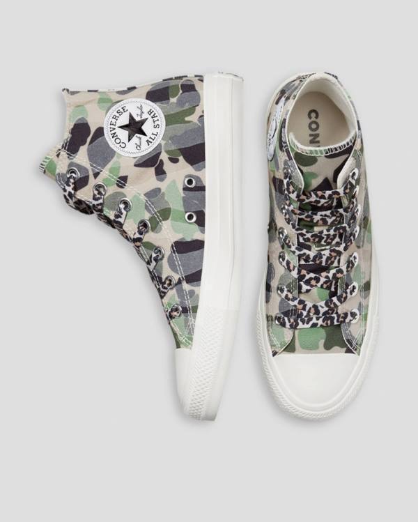 Converse Chuck Taylor Archive Print Visoke Superge Maskirni Vzorec | CV-692DMQ