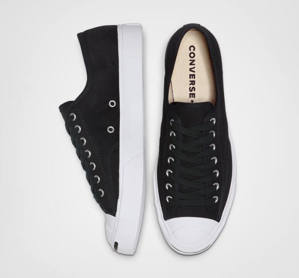 Converse Jack Purcell Canvas Nizke Superge Črna / Bela | CV-408ZEO