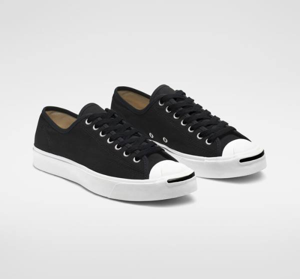 Converse Jack Purcell Canvas Nizke Superge Črna / Bela | CV-408ZEO