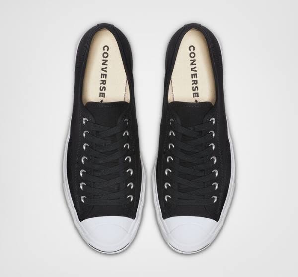 Converse Jack Purcell Canvas Nizke Superge Črna / Bela | CV-408ZEO