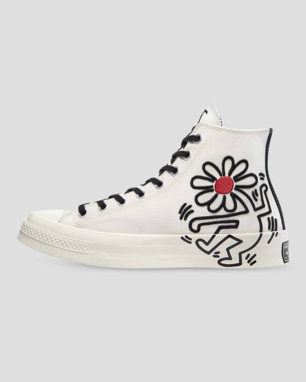 Converse Keith Haring Chuck 70 Visoke Superge Bež | CV-065NQI