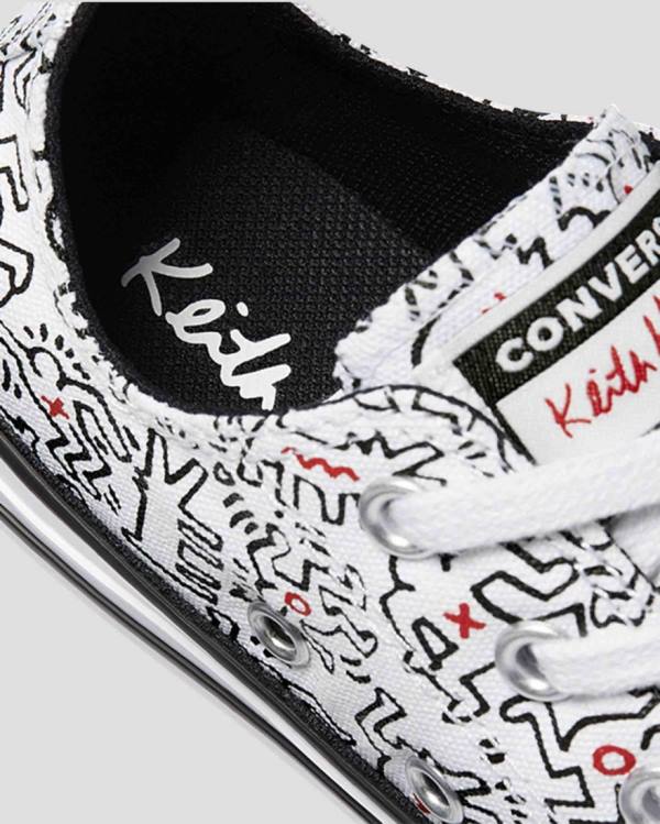 Converse Keith Haring Chuck Taylor All Star Nizke Superge Bela | CV-625QSJ