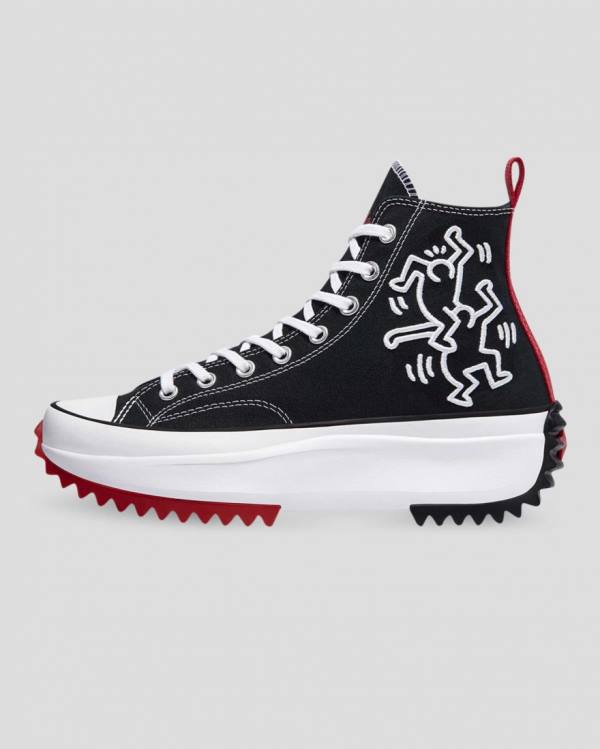 Converse Keith Haring Run Star Hike Visoke Superge Črna | CV-984TLU