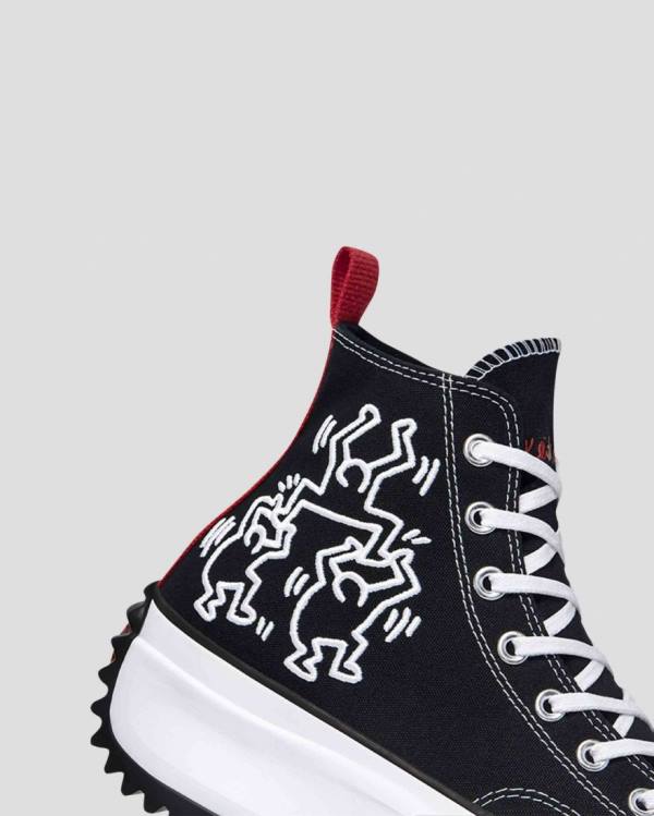 Converse Keith Haring Run Star Hike Visoke Superge Črna | CV-984TLU