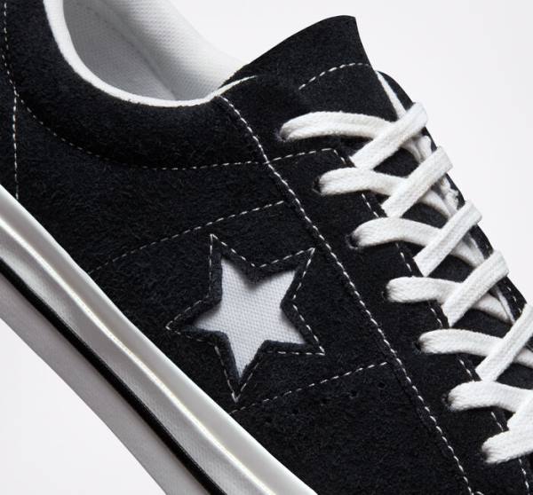 Converse One Star Nizke Superge Črna / Bela | CV-215ZAJ