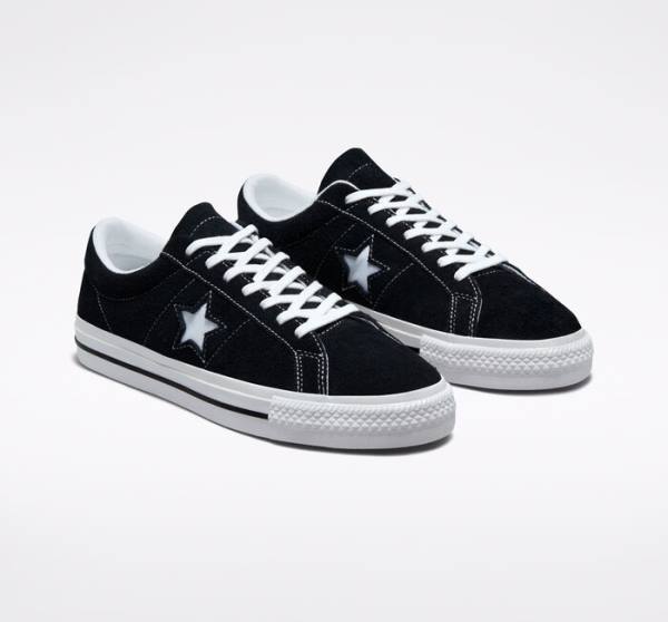 Converse One Star Nizke Superge Črna / Bela | CV-215ZAJ