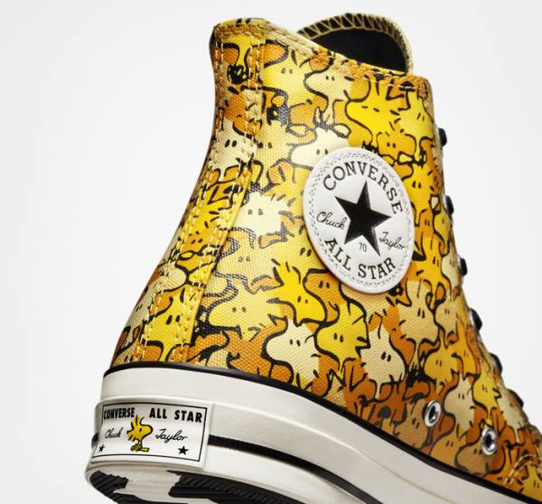 Converse Peanuts Chuck 70 Visoke Superge Rumena / Zlato | CV-125FGQ