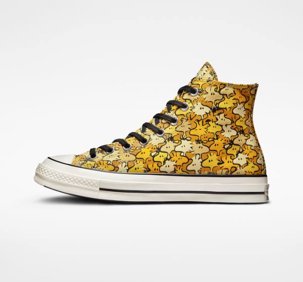 Converse Peanuts Chuck 70 Visoke Superge Rumena / Zlato | CV-537REK