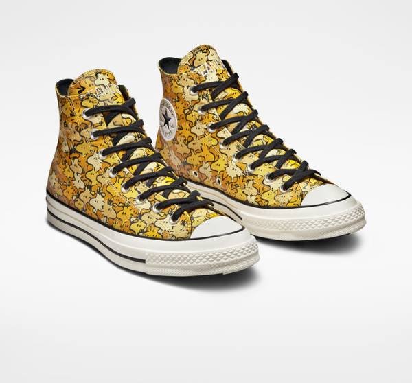 Converse Peanuts Chuck 70 Visoke Superge Rumena / Zlato | CV-537REK