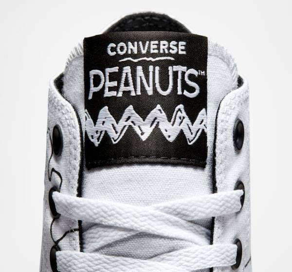 Converse Peanuts Chuck Taylor All Star Visoke Superge Bela / Črna / Rdeča | CV-961QKW