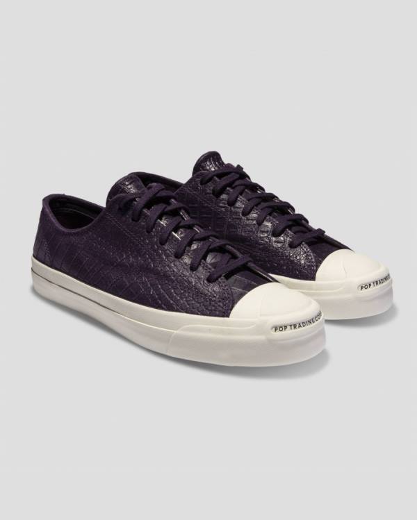 Converse Pop Trading Co Jack Purcell Pro Nizke Superge Vijolična Črna | CV-703JTC