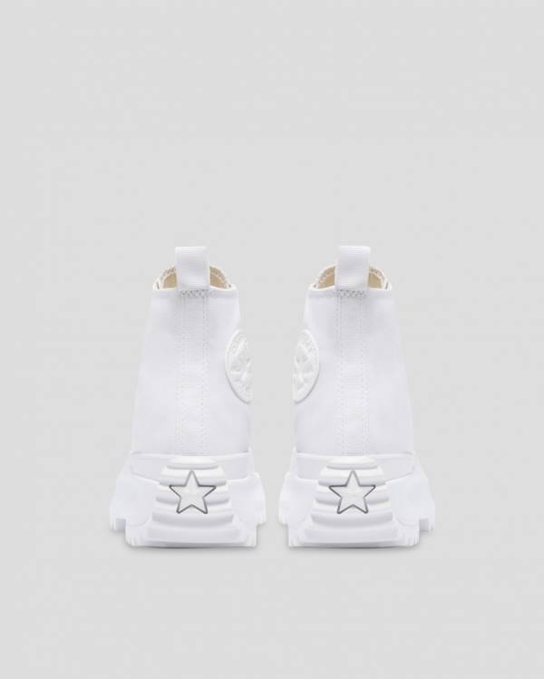 Converse Run Star Hike All White Visoke Superge Bela | CV-875RWM