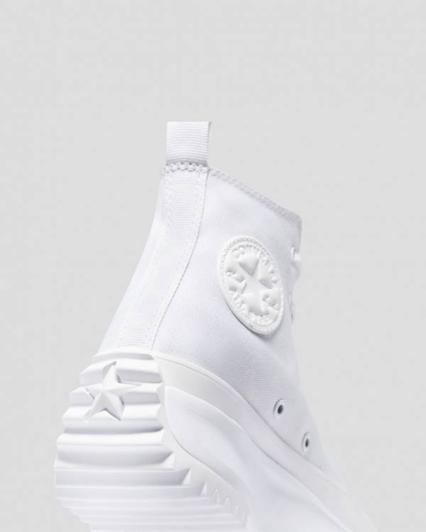 Converse Run Star Hike All White Visoke Superge Bela | CV-875RWM