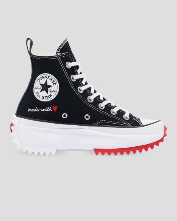 Converse Run Star Hike Love Thread Visoke Superge Črna | CV-107NWH