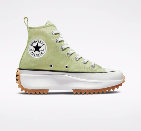 Converse Run Star Hike Platform Seasonal Color Visoke Superge Olivno Zelene | CV-589KRV