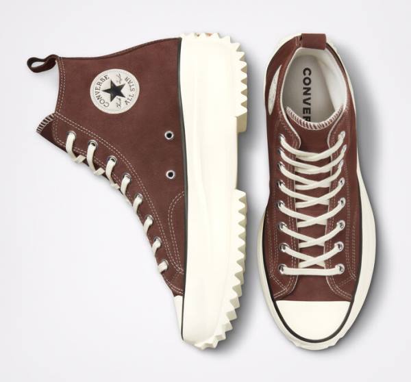 Converse Run Star Hike Platform Suede Visoke Superge Črna | CV-317XCY