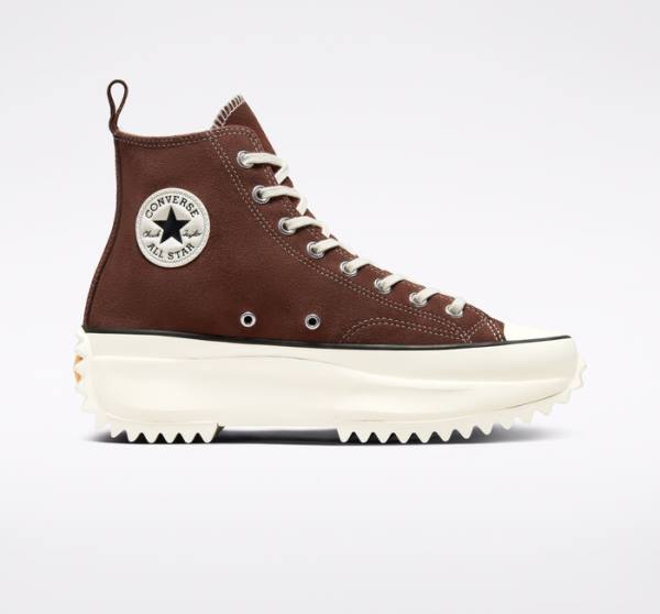 Converse Run Star Hike Platform Suede Visoke Superge Črna | CV-317XCY