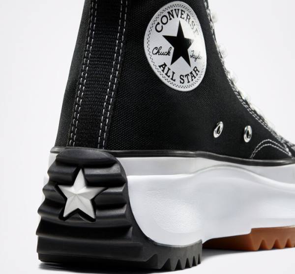 Converse Run Star Hike Platform Visoke Superge Črna / Bela | CV-214CBV