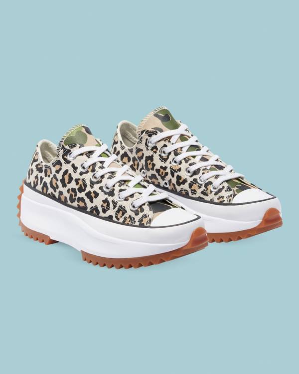 Converse Run Star Hike Wild Archive Nizke Superge Leopárd | CV-732ZIF