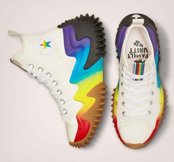 Converse Run Star Motion Platform Pride Visoke Superge Vijolična | CV-106TDF