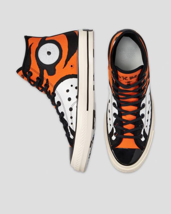 Converse Soulgoods Chuck 70 Visoke Superge Oranžna Bela | CV-203MPE