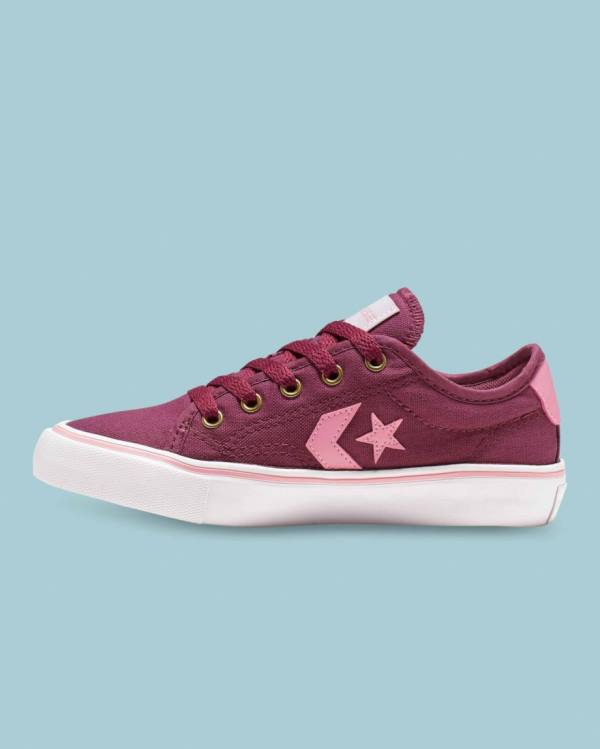 Converse Star Replay Nizke Superge Bordo | CV-695VUO