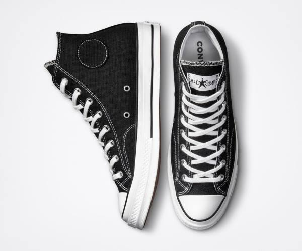 Converse Stussy Chuck 70 Visoke Superge Črna / Bela | CV-435ILT