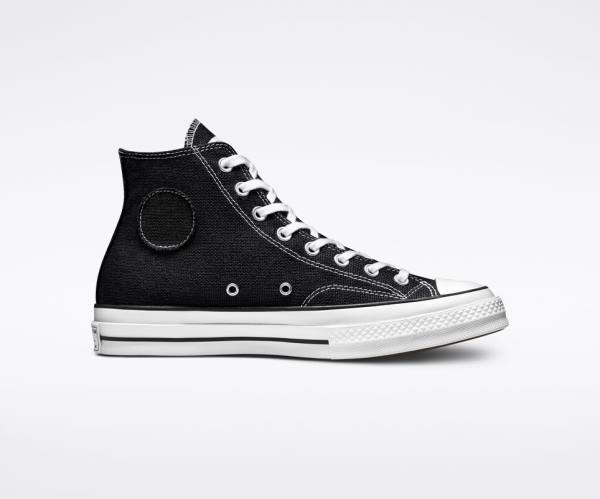 Converse Stussy Chuck 70 Visoke Superge Črna / Bela | CV-435ILT